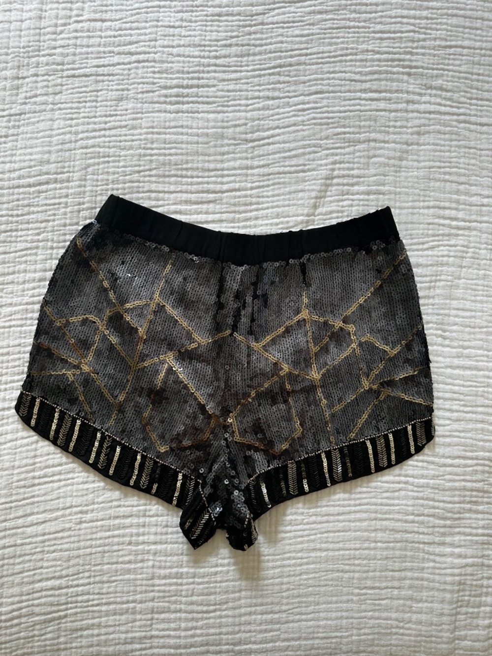 Sequin shorts View 2